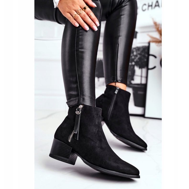 EVE Erillisen mustat eristetyt korkokengät naisille 2