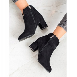 Wilady Tyylikkäät saappaat soljella musta 1