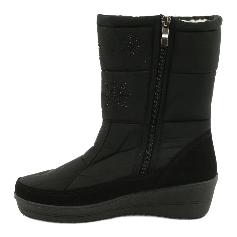 Light Fur Snow Boots Progress 20-01 musta 1