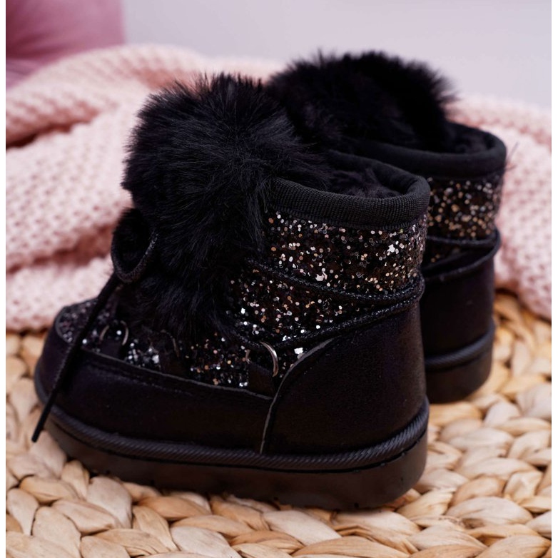 FRROCK Lasten lumisaappaat turkismusta Minnie -hiirellä hopea 4