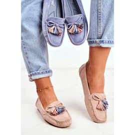 Evento Naisten Loaferit Mokkanahka 20PB35-2003 Beige Donna Mia 2