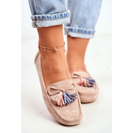 Evento Naisten Loaferit Mokkanahka 20PB35-2003 Beige Donna Mia 3