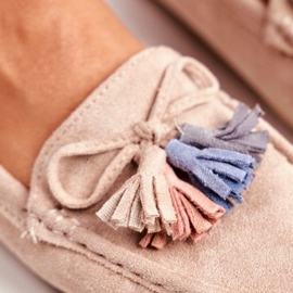 Evento Naisten Loaferit Mokkanahka 20PB35-2003 Beige Donna Mia 5