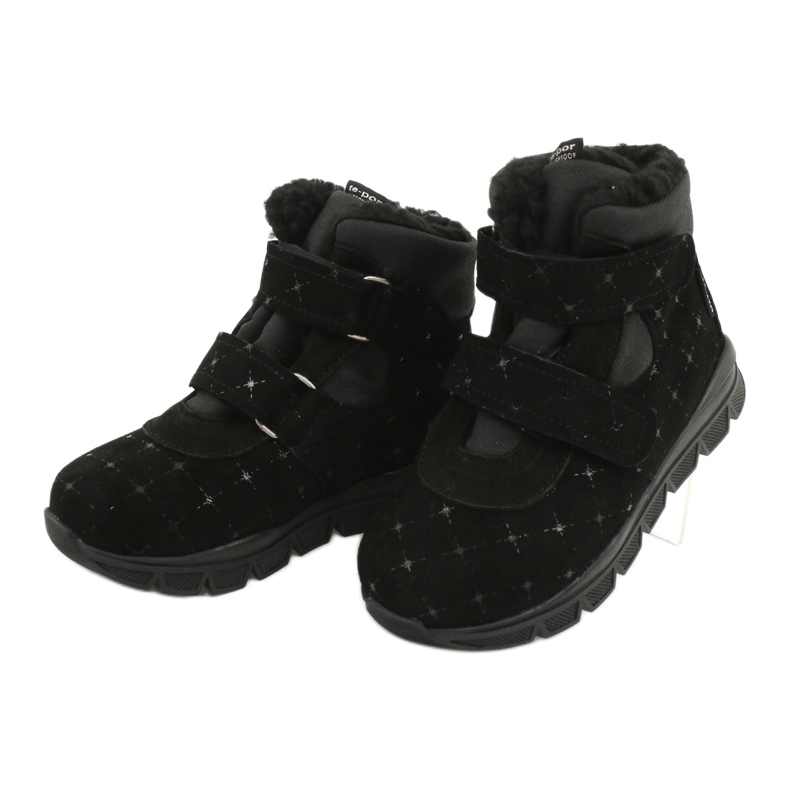 Saappaat, joissa on TE-POR Mazurek 1360 M -kalvo musta 2