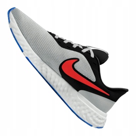 Juoksukengät Nike Revolution 5 M BQ3204-011 musta harmaa 3