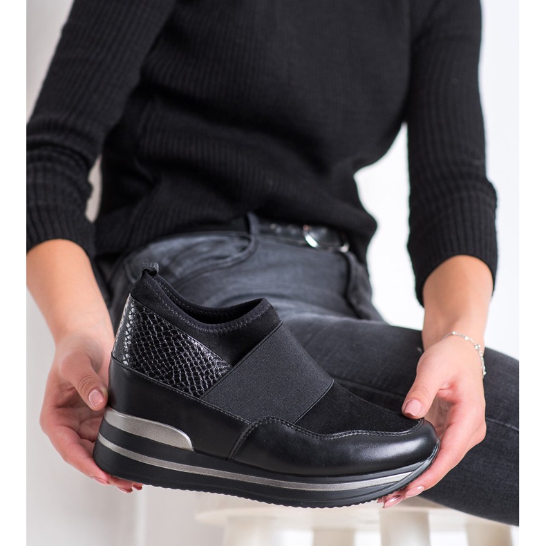 Gogo Slip-on lenkkarit musta 2