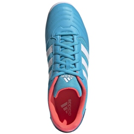 Adidas Super Sala FX6758 jalkapallokengät sininen sininen 1