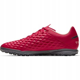 Nike Tiempo Legend 8 Club Tf AT6109 608 jalkapallokengät punainen punainen 1