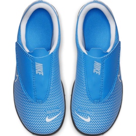 Nike Mercurial Vapor 13 Club Tf PS (V) Junior AT8178 414 jalkapallokengät sininen 1