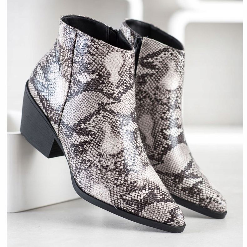 Cm Paris Snake Print Boot monivärinen 1