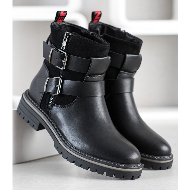 J. Star Lämpimät työntekijät musta 1