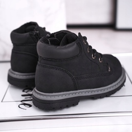 Apawwa Lasten poikien mustat saappaat Moa -saappaat 2