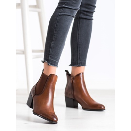 Muodikkaat Sergio Leonen saappaat ruskea 1