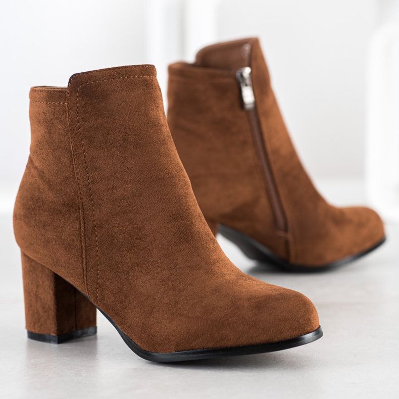 Wilady Muodikkaita kamelisaappaita ruskea monivärinen 1