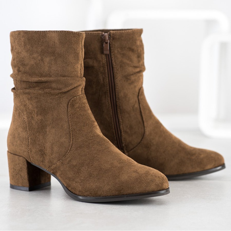 Sergio Leonen korkeat saappaat khaki 1