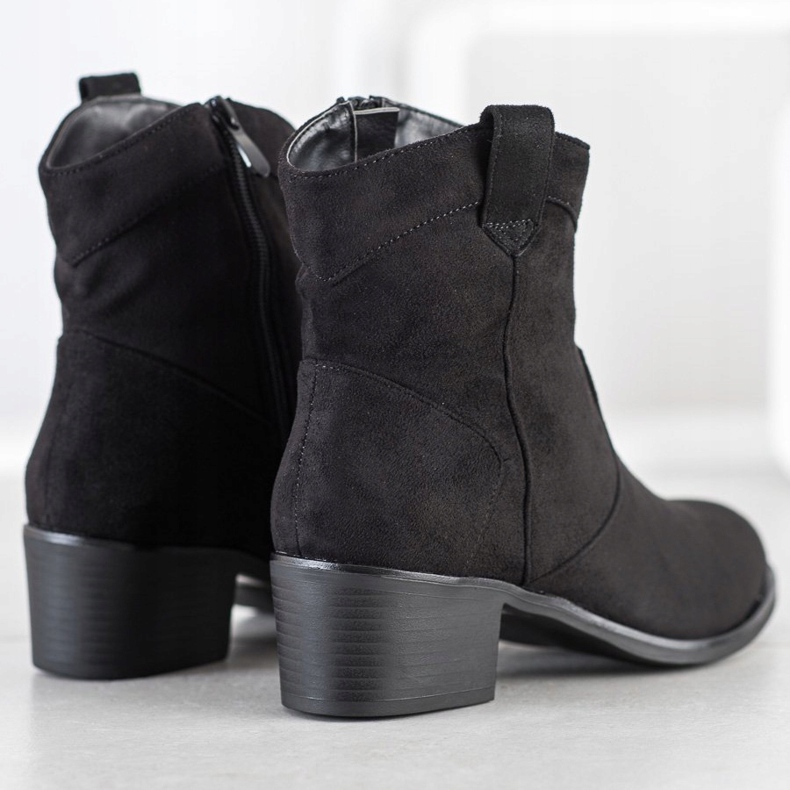 SHELOVET Mustat cowboy -saappaat 1