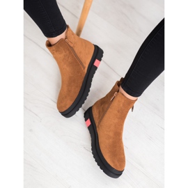 Seastar Saappaat mustalla alustalla ruskea 1