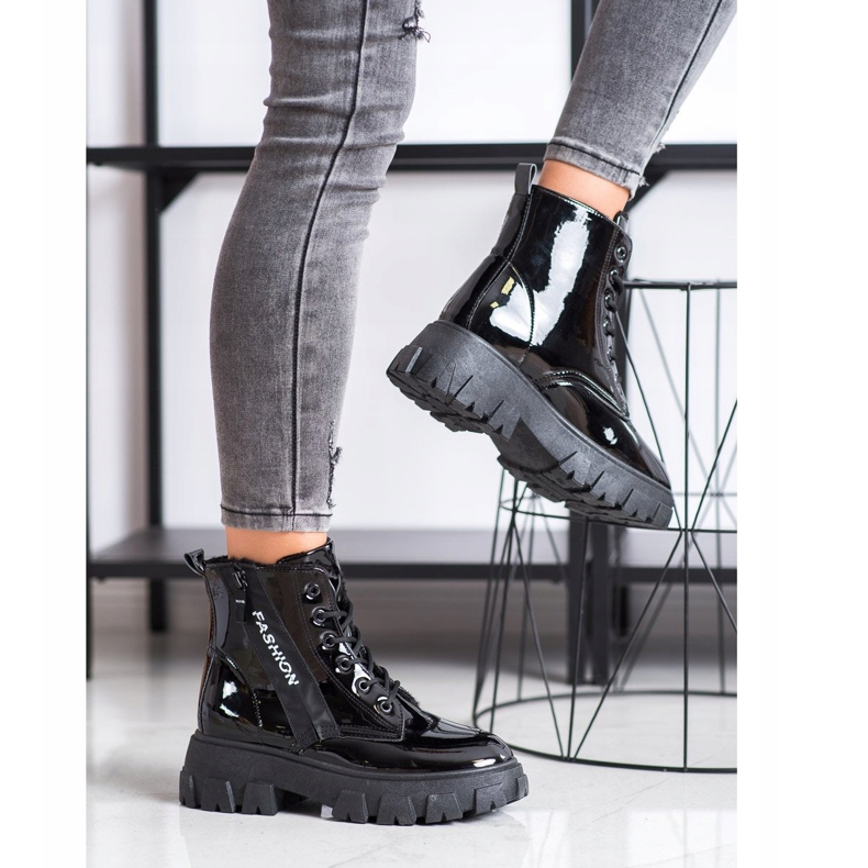 SHELOVET Eristetyt muotityöntekijät musta 2