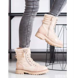 SHELOVET Tyylikkäät pyyhkeet lämpenemisellä beige 2