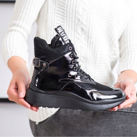 SHELOVET Eristävät urheilukengät musta 2