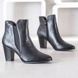 SHELOVET Lämpimät saappaat postissa musta 1