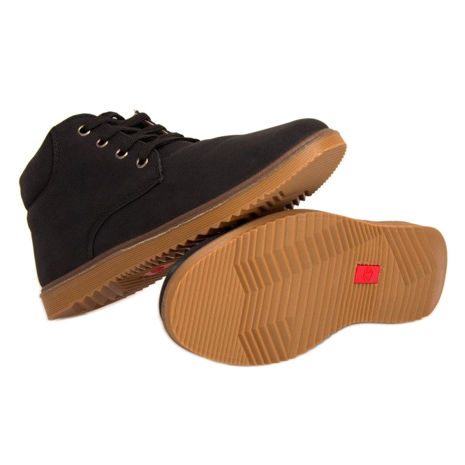 Miesten lämpimät nilkkurit Sal Black 1306 musta 2