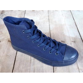 Korkeatasoiset tennarit N005 Navy Blue tummansininen 1