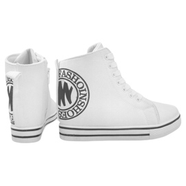 Muodikkaat lenkkarit LT1608 valkoinen 1