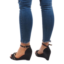 Kiilasandaalit F1-43 Musta 2