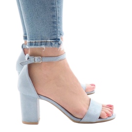 Sininen 5102 kantapää sandaalit 1