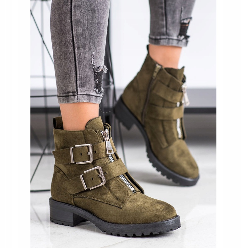 Corina Satunnaiset työntekijät khaki vihreä 1