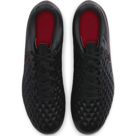 Nike Tiempo Legend 8 Club FG / MG M AT6107 060 jalkapallokengät musta, punainen, musta/hopea musta 1