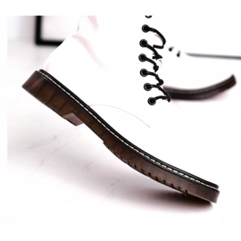 Evento Naisten saappaat, lakattu valkoiset saappaat 20BT35-3001 valkoinen 1