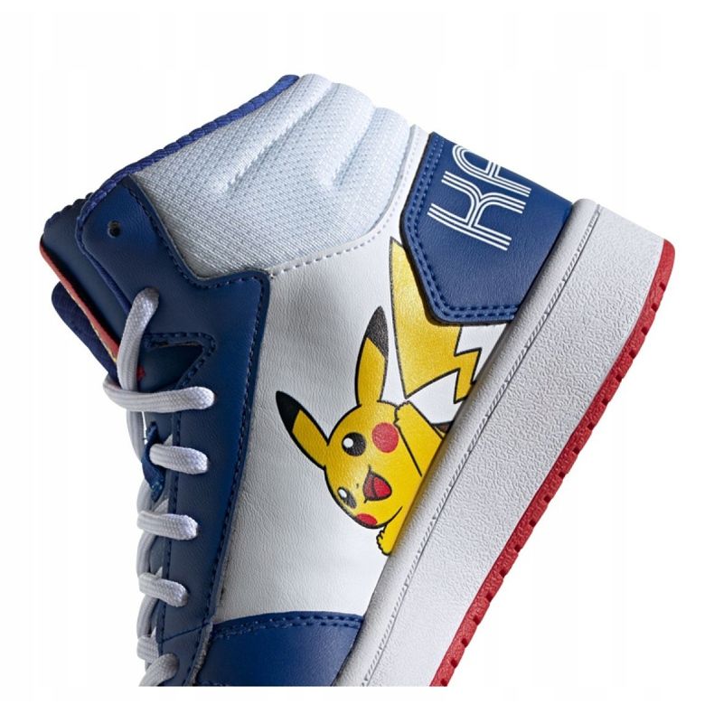 Adidas Hoops Mid 2.0 Jr FW3167 kengät valkoinen sininen 1