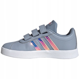 Adidas Vl Court 2.0 Cmf harmaa FW4958 lasten kengät 1