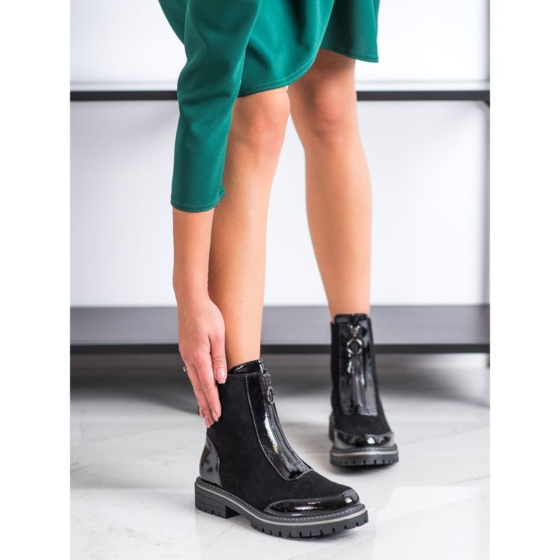 J. Star Lämpimät työntekijät liukusäätimessä musta 1