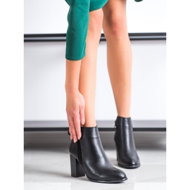 Cm Paris Tyylikkäät ekonahkasaappaat musta 1