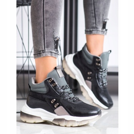 SHELOVET Mustat muoti lenkkarit monivärinen 1