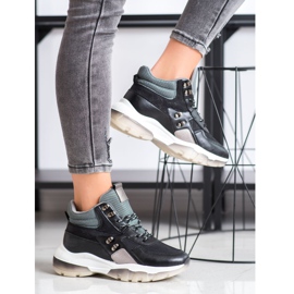 SHELOVET Mustat muoti lenkkarit monivärinen 2