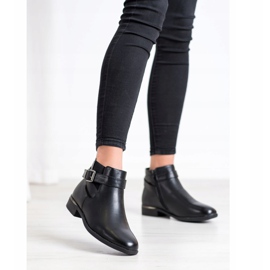 Anesia Paris Klassiset saappaat soljella musta 1