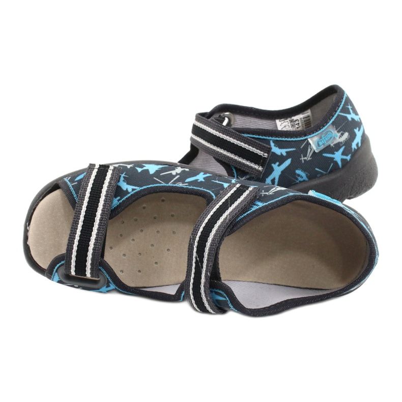 Befado lasten kengät 869Y143 musta sininen harmaa 5