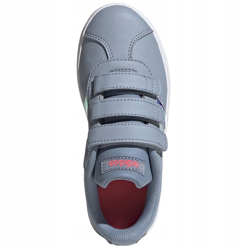 Adidas Vl Court 2.0 Cmf Jr FW4958 kengät harmaa 1