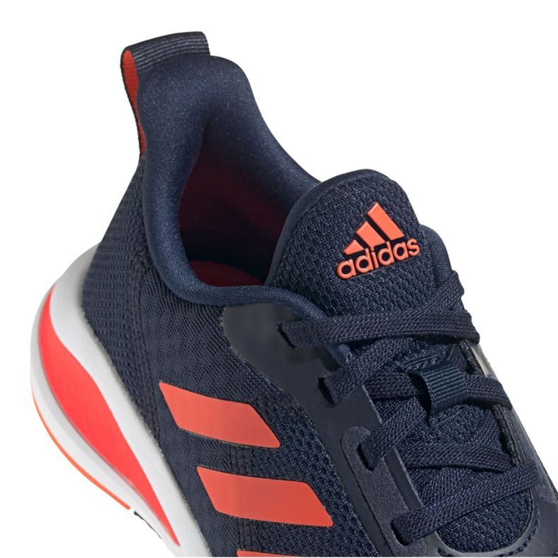Juoksukengät adidas FortaRun Jr FV2601 valkoinen tummansininen oranssi 2