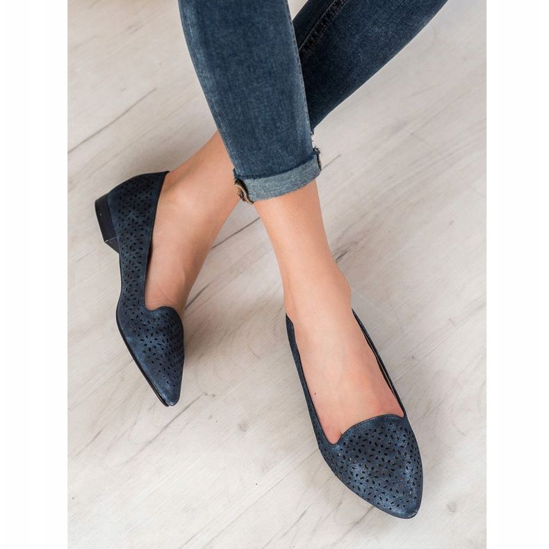 Goodin Ballerinat, joissa on holoefekti laivastonsininen sininen 1