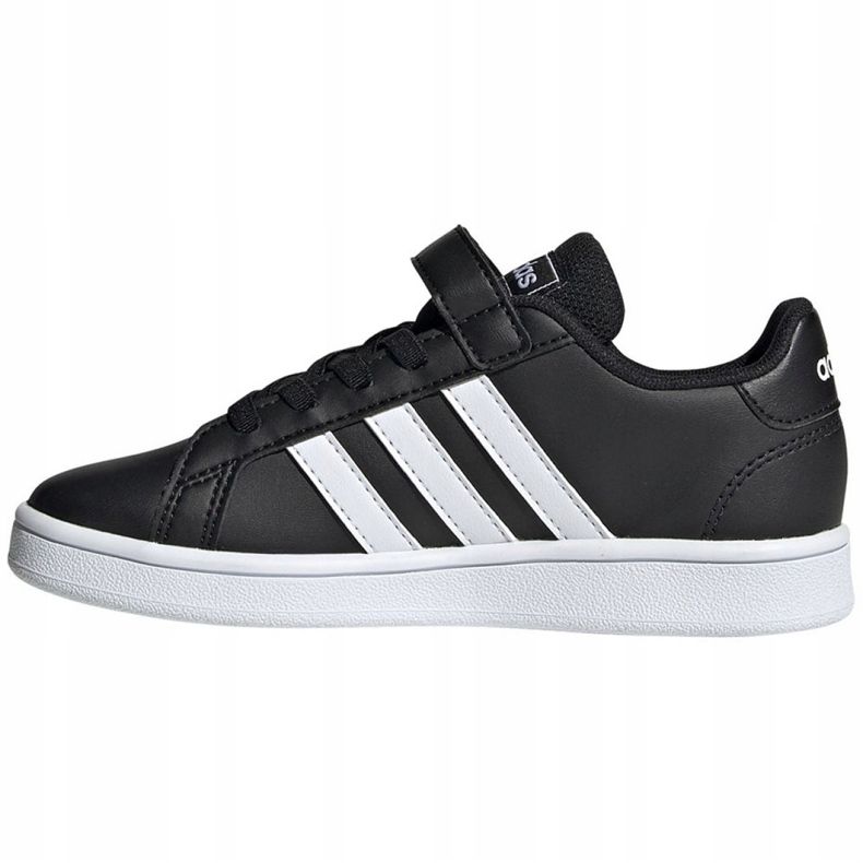 Kengät adidas Grand Court C Jr EF0108 valkoinen musta 2