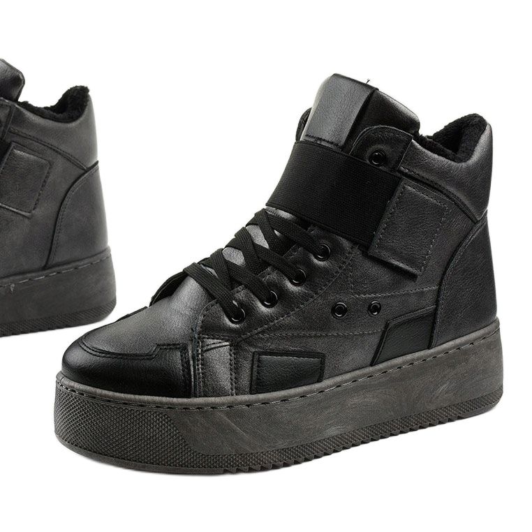 Eristetyt nilkkurit Riverview'ssa musta harmaa 1