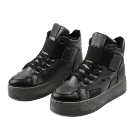 Eristetyt nilkkurit Riverview'ssa musta harmaa 2