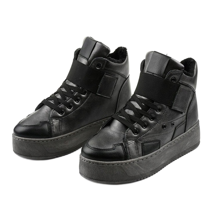 Eristetyt nilkkurit Riverview'ssa musta harmaa 2