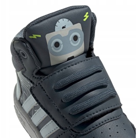 Adidas Hoops Mid 2.0 I Jr FW4925 kengät valkoinen harmaa 2