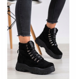 SHELOVET Musta Muoti Trappers 1